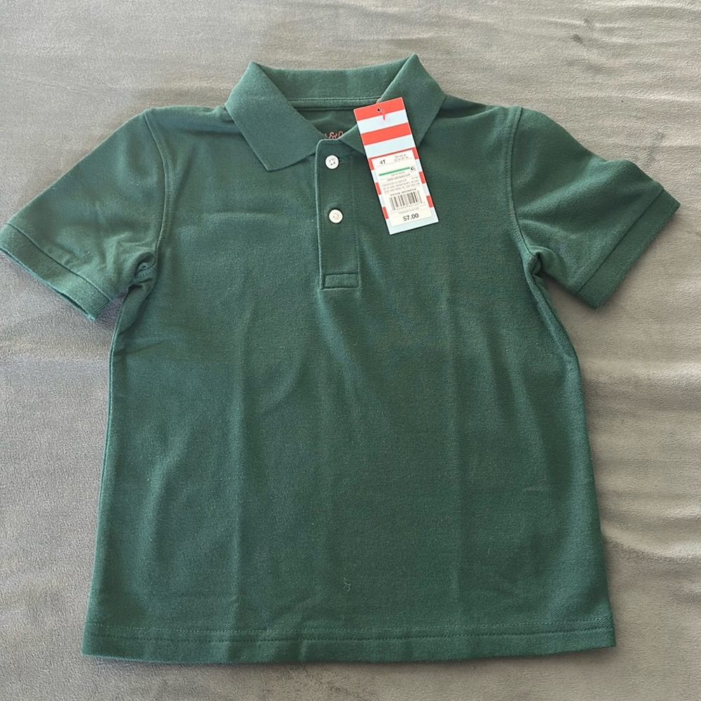 Brand new boys polo shirt in 4T